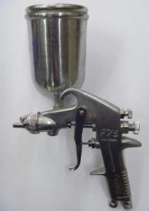 BRASS NOZZLE & TIP GRAVITY TYPE SPRAY GUN - 400 ML TANK 