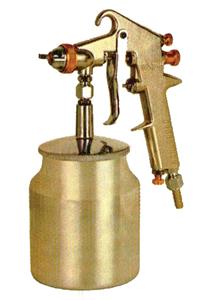 BRASS NOZZLE & TIP GRAVITY TYPE SPRAY GUN - 700 ML TANK 